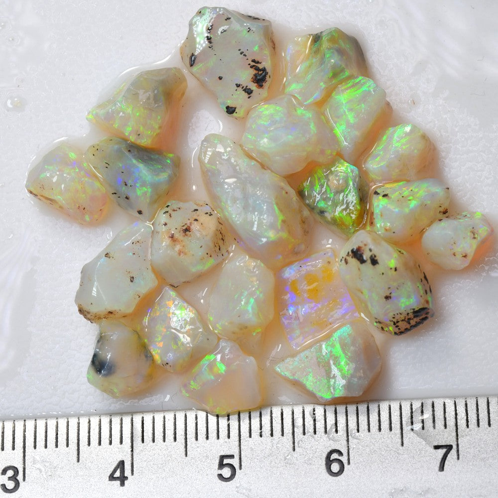 30.0 cts Rough Opal Parcel -South Australian /Inlay,mosaic,small stones -Chips