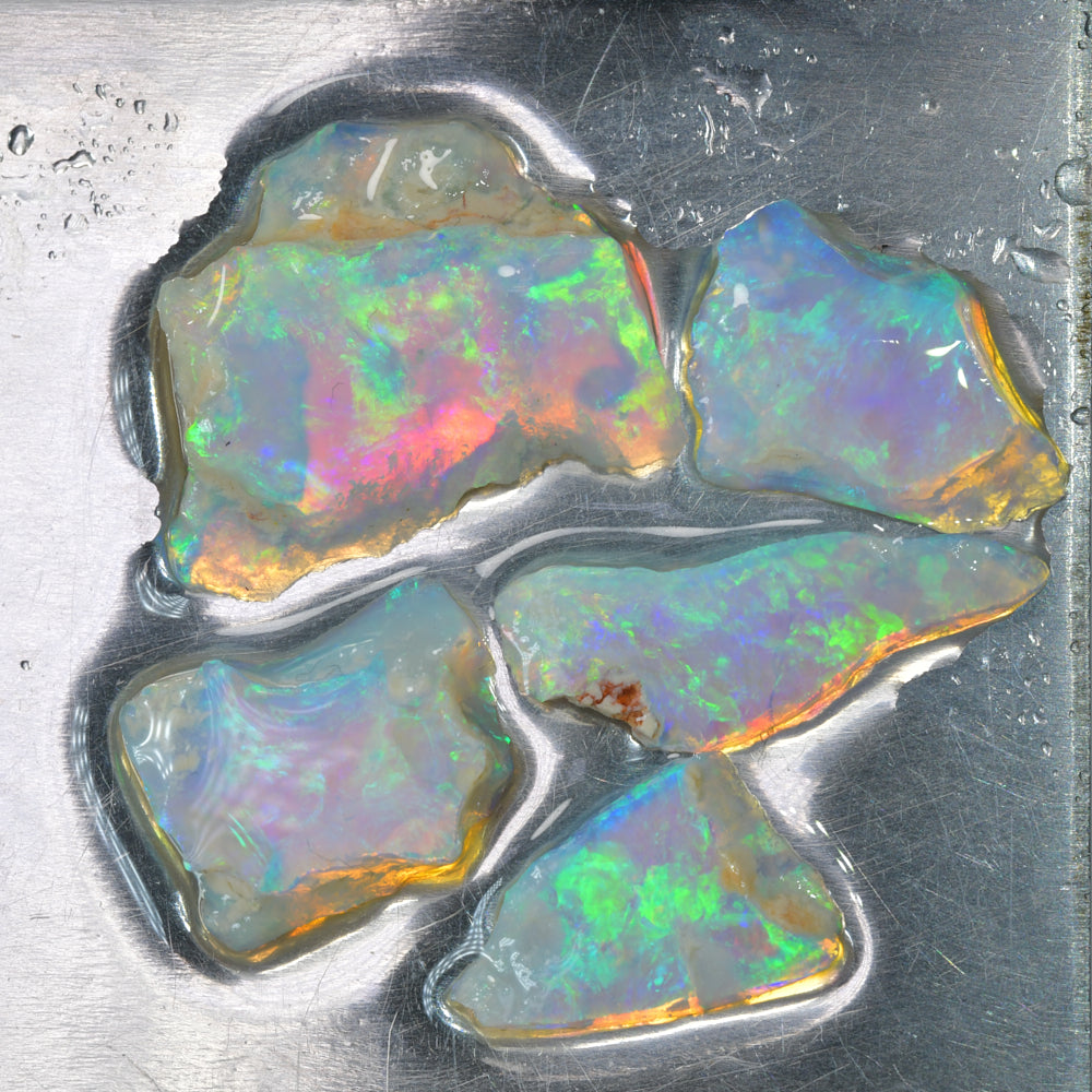 13.4 cts Rough Opal Parcel  Lightning Ridge /for Doublets Inlay