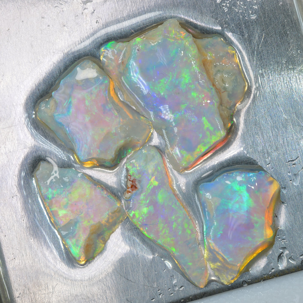 13.4 cts Rough Opal Parcel  Lightning Ridge /for Doublets Inlay