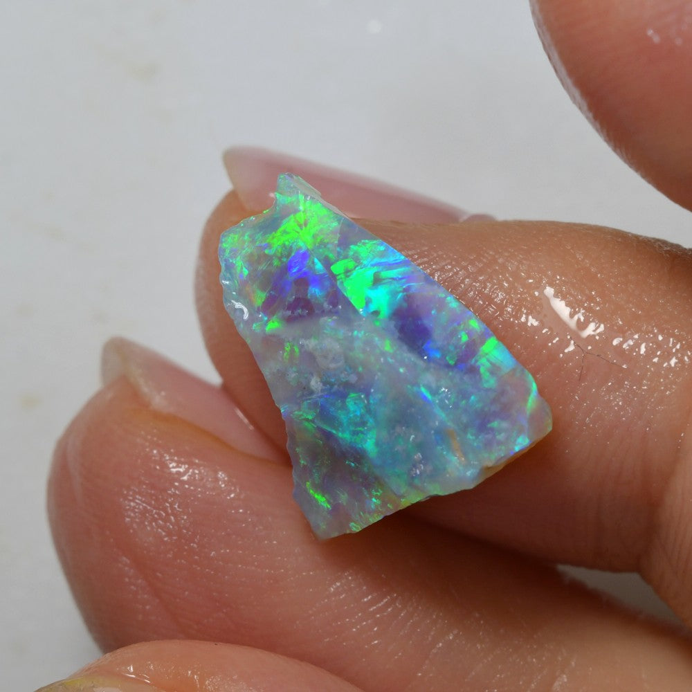 Australian Lightning Ridge selected rough opal featuring natural colour flashes, quality rough material for lapidary work, cutting, polishing, and collecting.