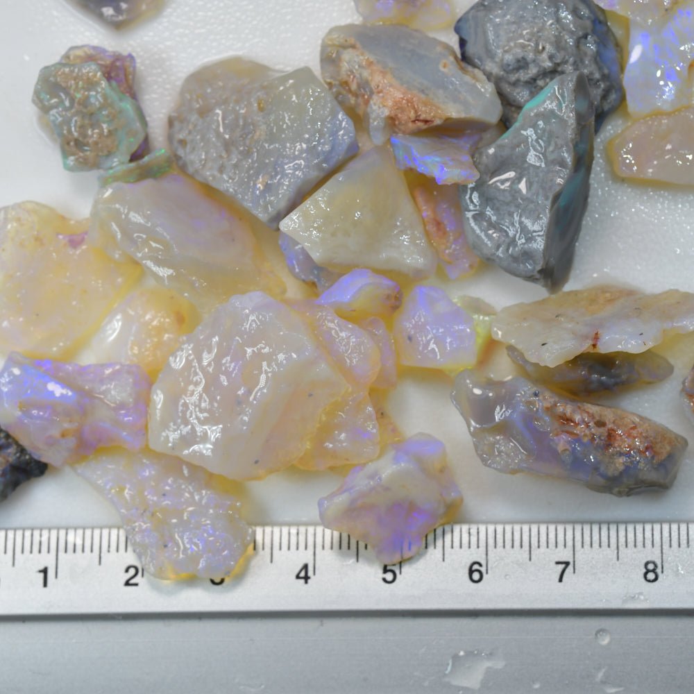 255 cts Rough Opal Parcel Lightning Ridge Potch and Colour
