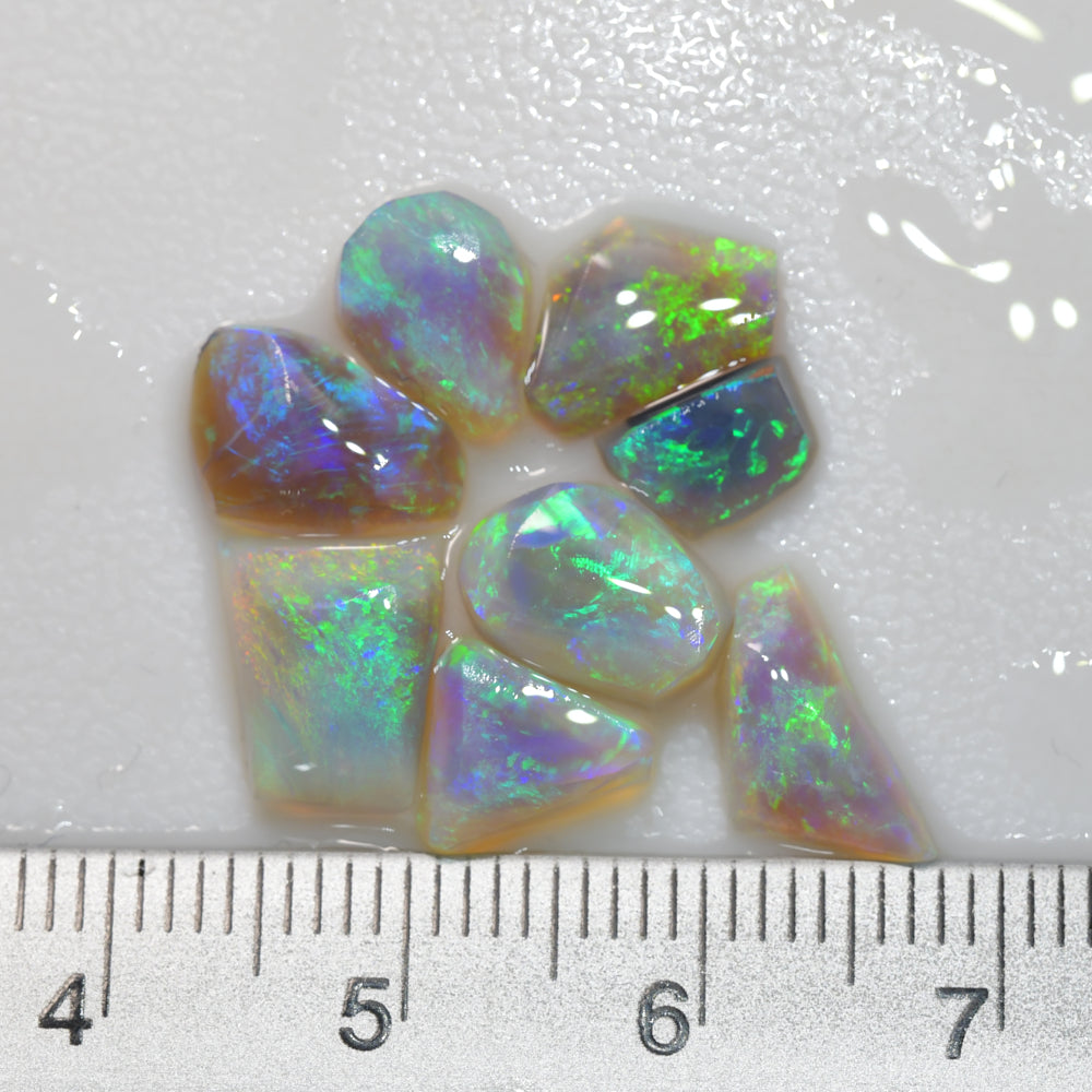 9.18 cts Rough Opal Parcel Lightning Ridge Rubs