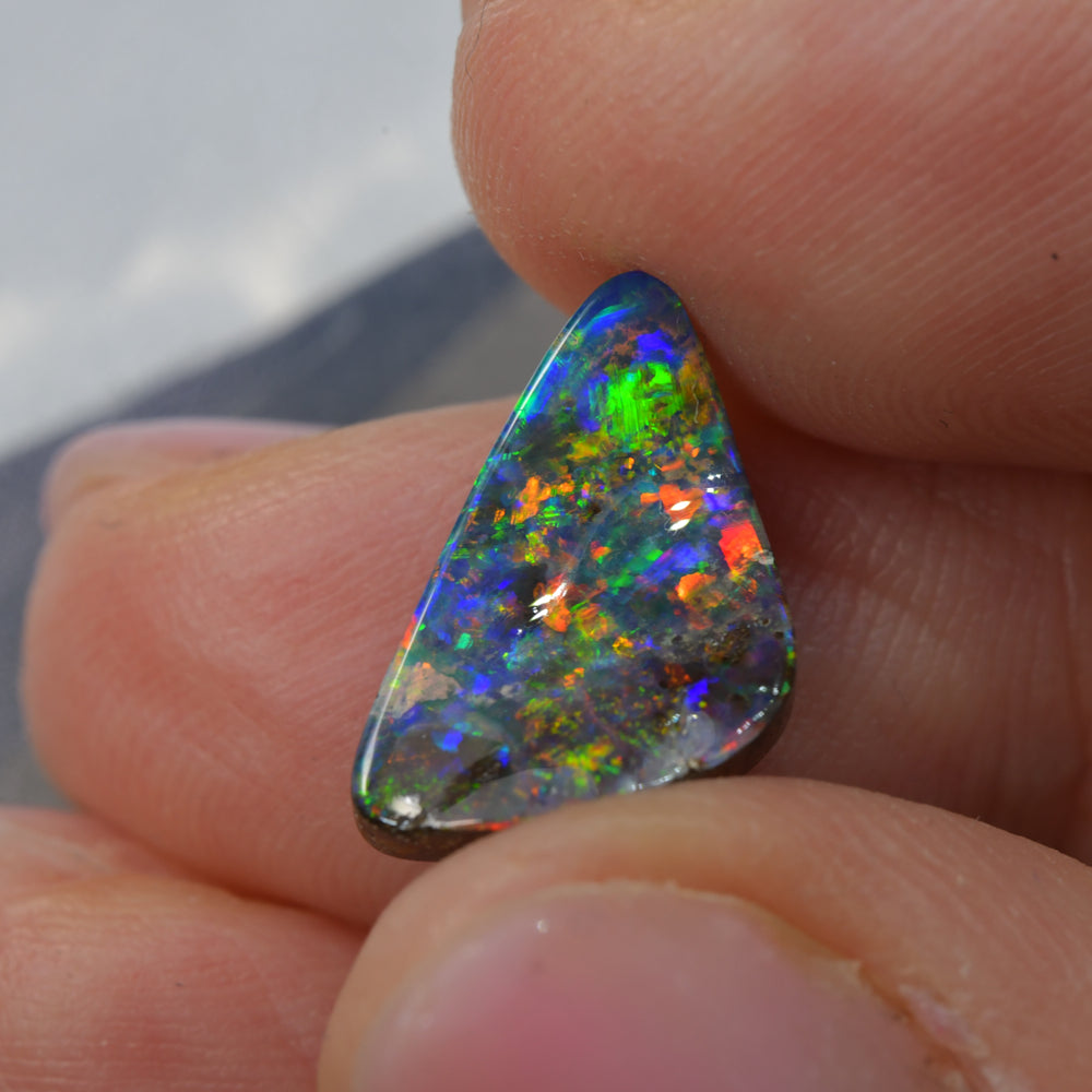 3.39 cts Boulder Opal Cut Stone