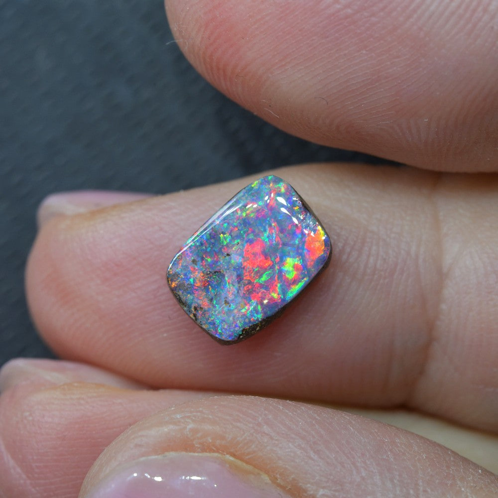 2.68 cts Boulder Red Opal Cut Stone