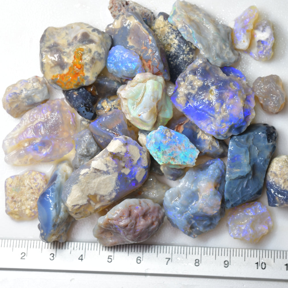 500 cts Lightning Ridge Rough Opal Parcel - Nobby