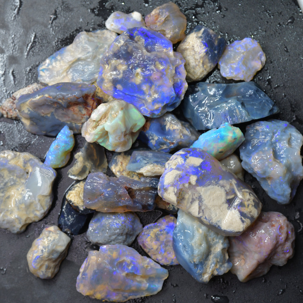 500 cts Lightning Ridge Rough Opal Parcel - Nobby