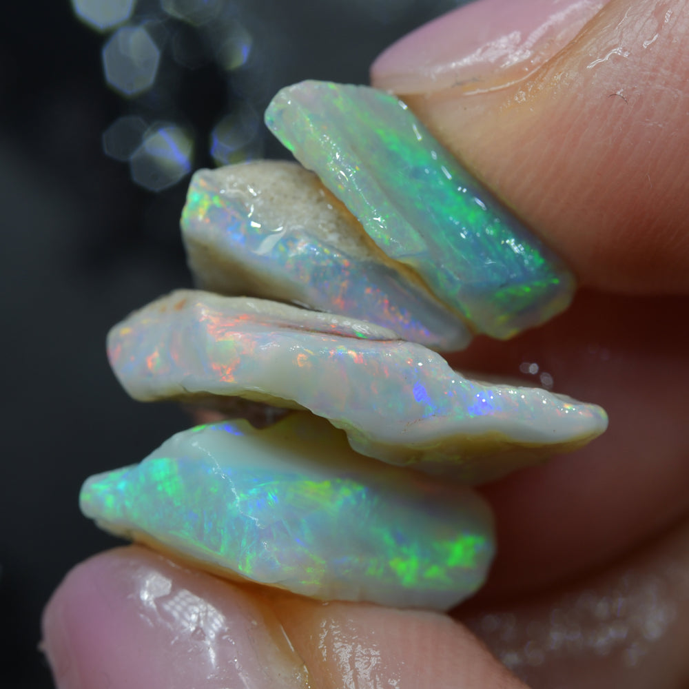 35.3 cts Lightning Ridge Rough Opal Parcel