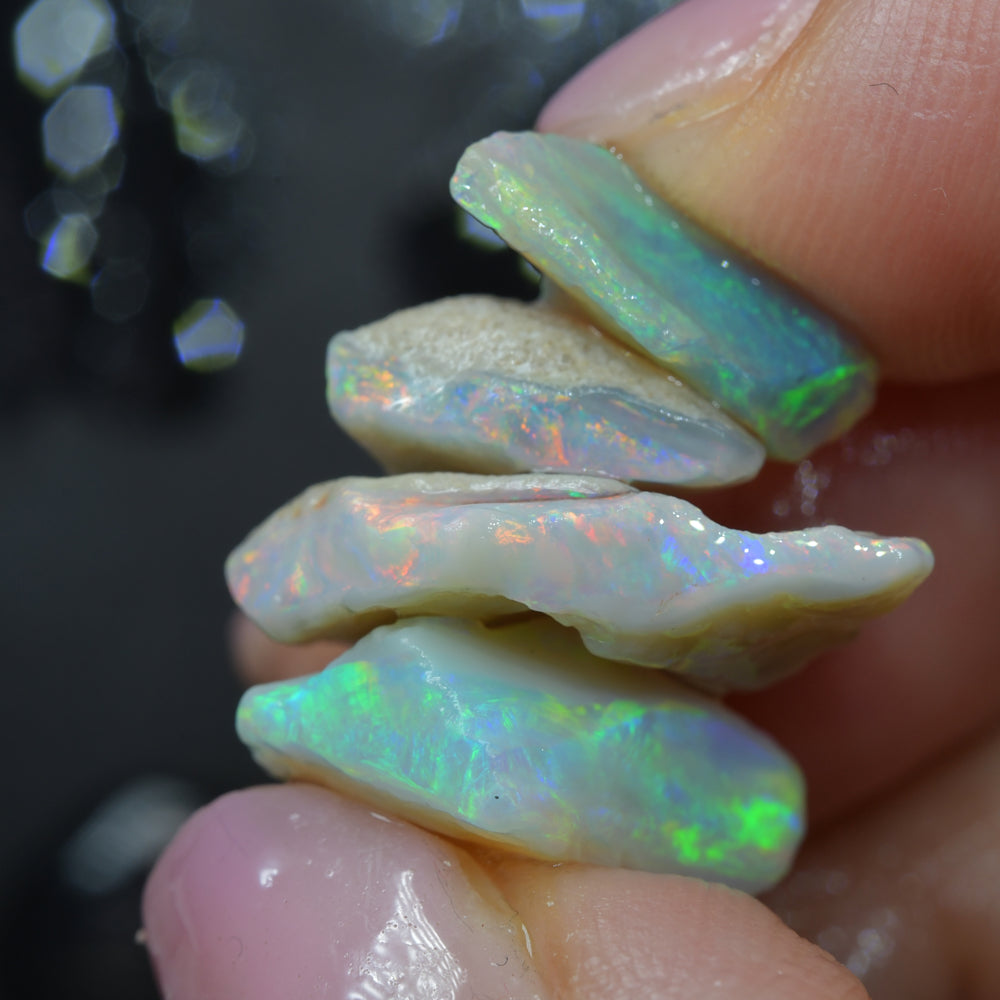 35.3 cts Lightning Ridge Rough Opal Parcel