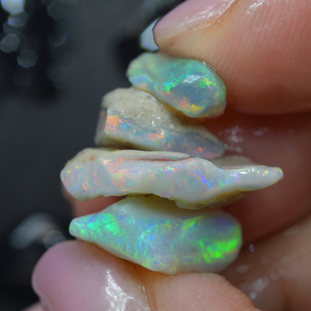 35.3 cts Lightning Ridge Rough Opal Parcel