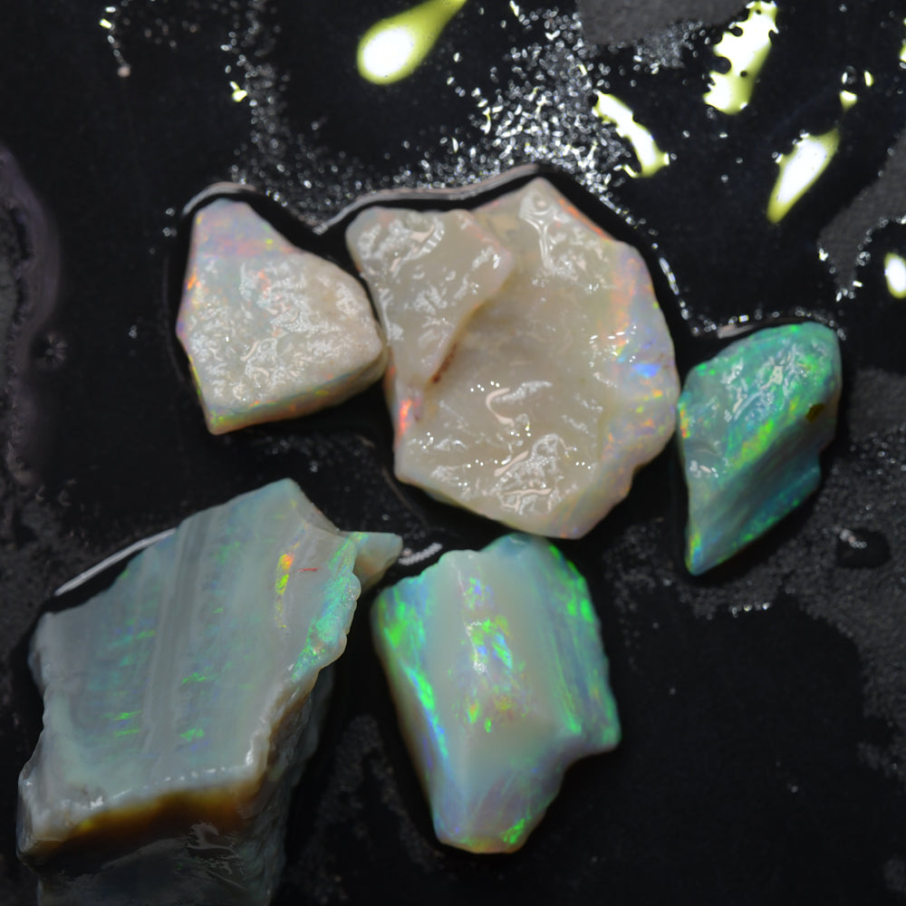 35.3 cts Lightning Ridge Rough Opal Parcel