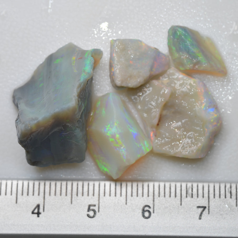 35.3 cts Lightning Ridge Rough Opal Parcel