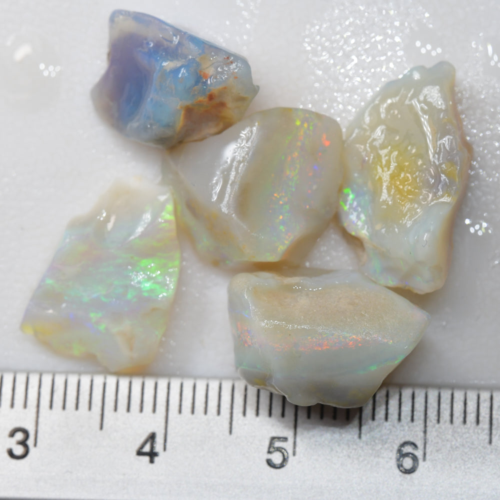 28.0 cts Lightning Ridge Rough Opal Parcel
