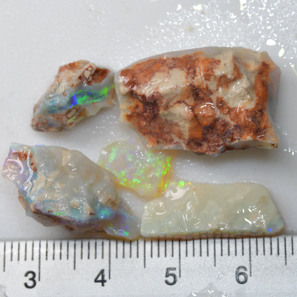 29.0 cts Lightning Ridge Rough Opal Parcel