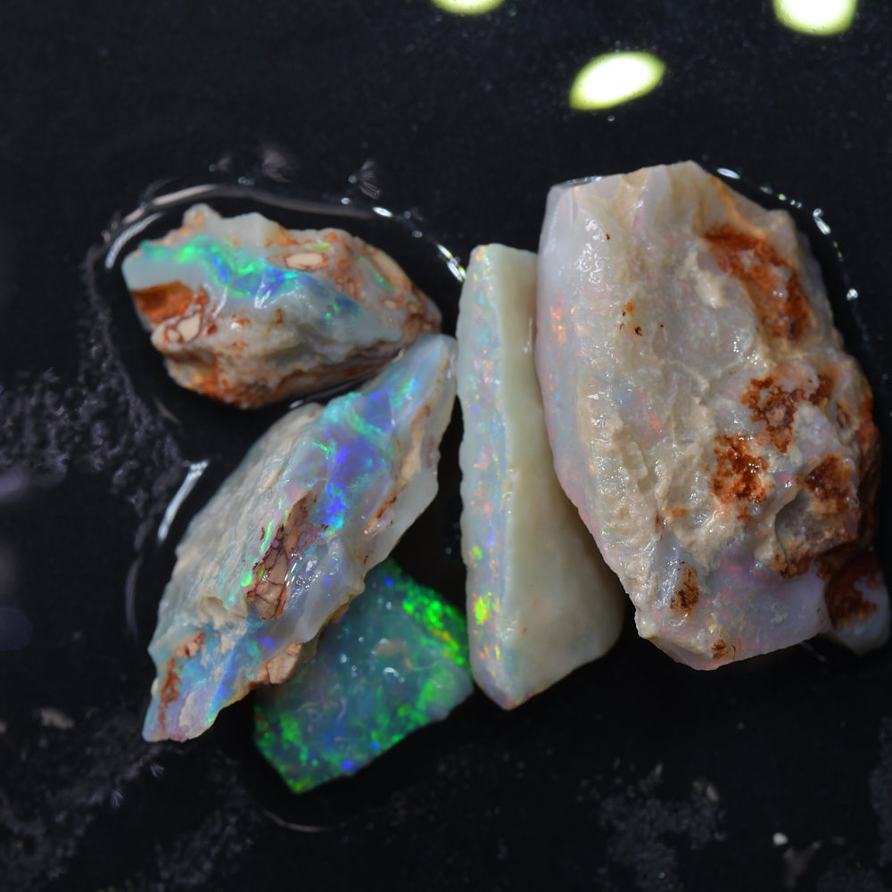 29.0 cts Lightning Ridge Rough Opal Parcel