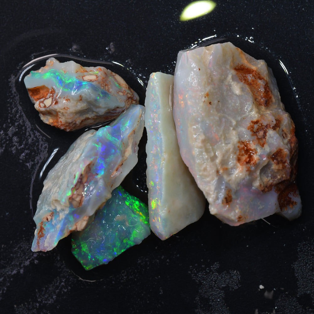29.0 cts Lightning Ridge Rough Opal Parcel