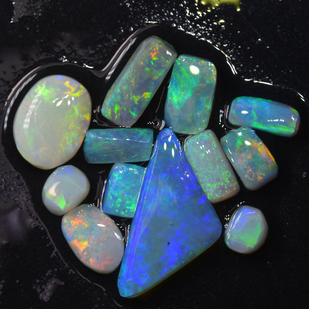Rough Opal Parcel Lightning Ridge Rubs