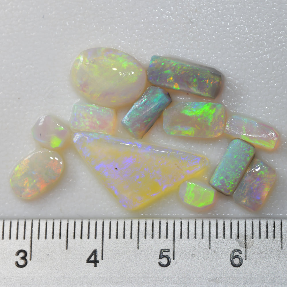 11.6 cts Rough Opal Parcel Lightning Ridge Rubs