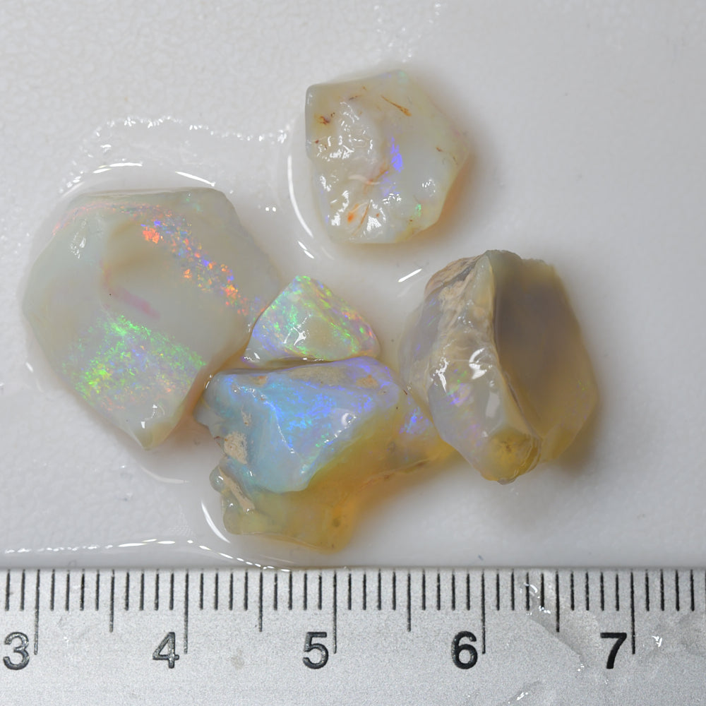30.85 cts Lightning Ridge Rough Opal Parcel