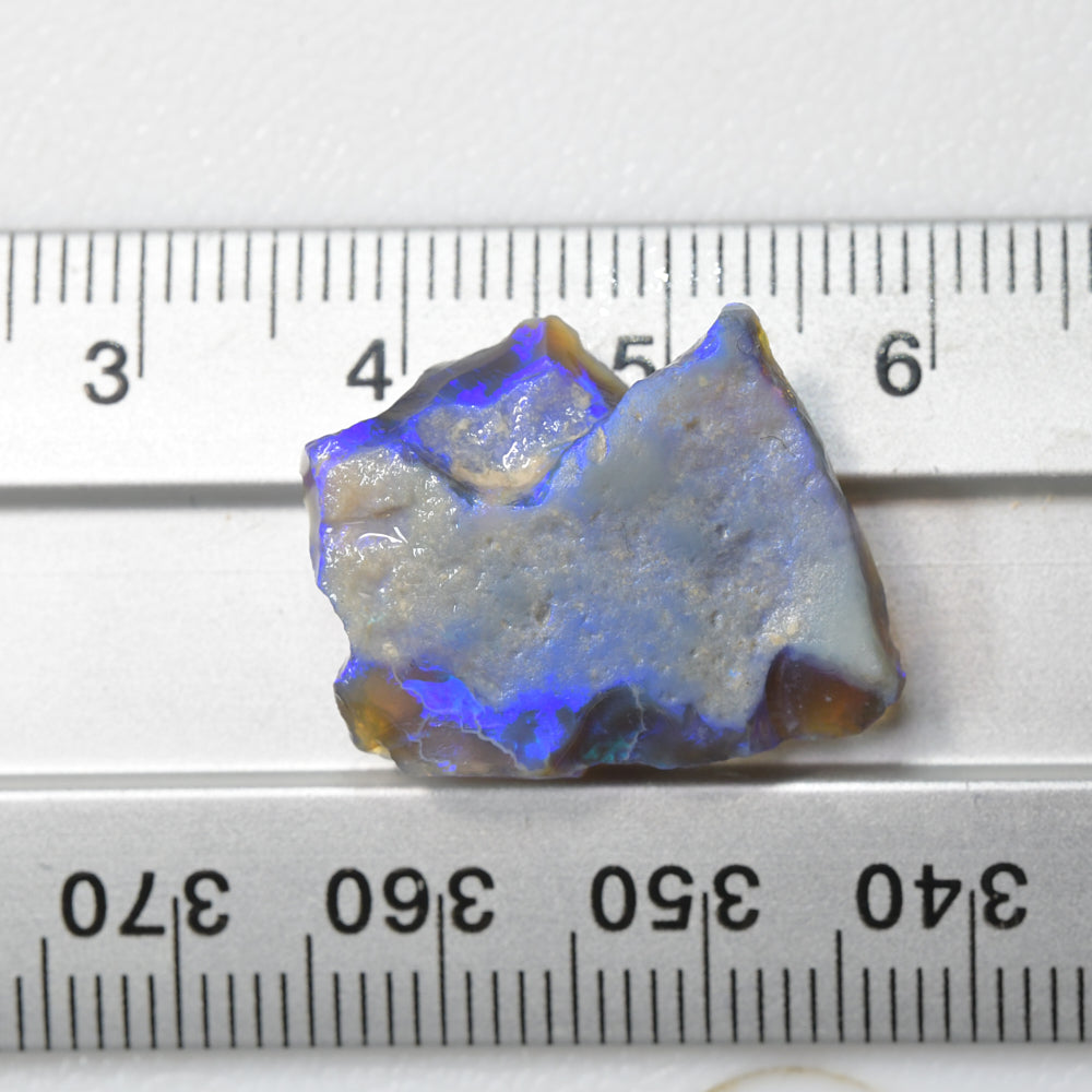 12.0 cts Rough Black Opal Lightning Ridge