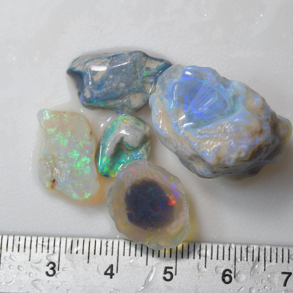 44.8 cts Lightning Ridge Rough Opal Parcel