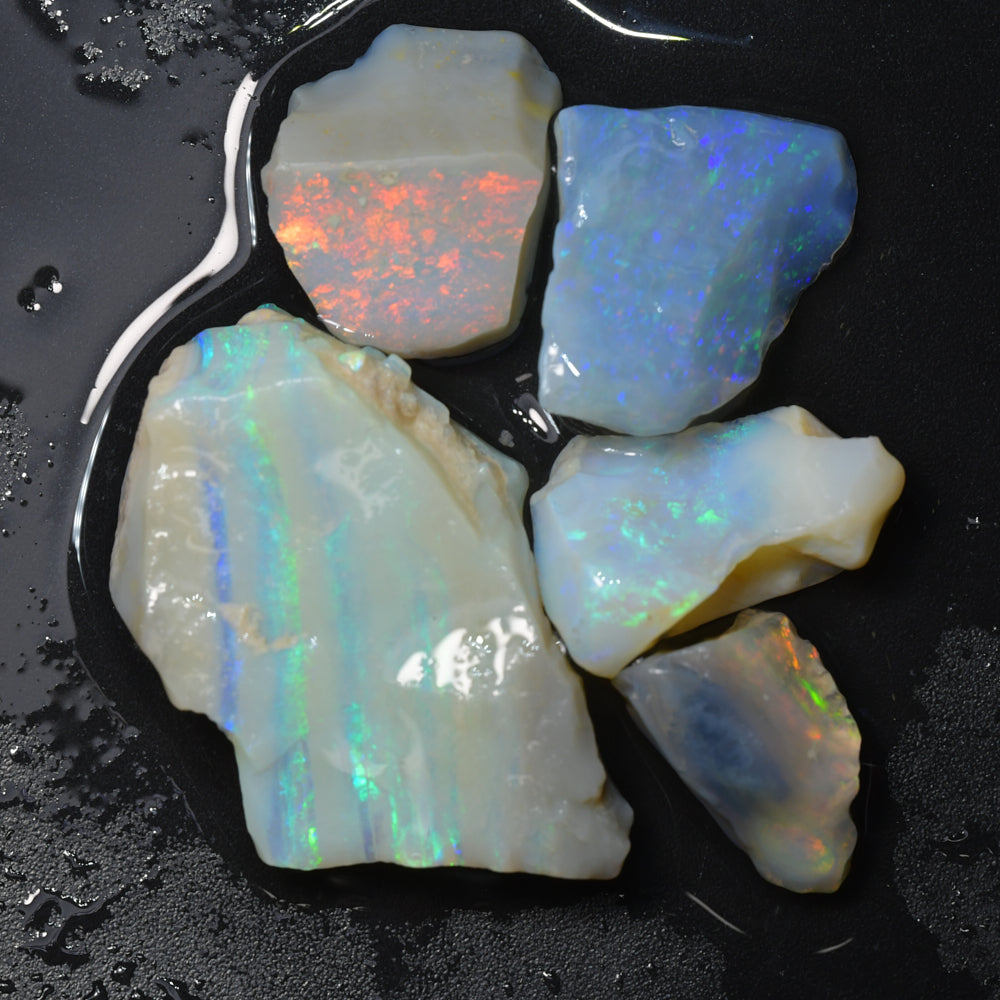 55.18 cts Lightning Ridge Rough Opal Parcel