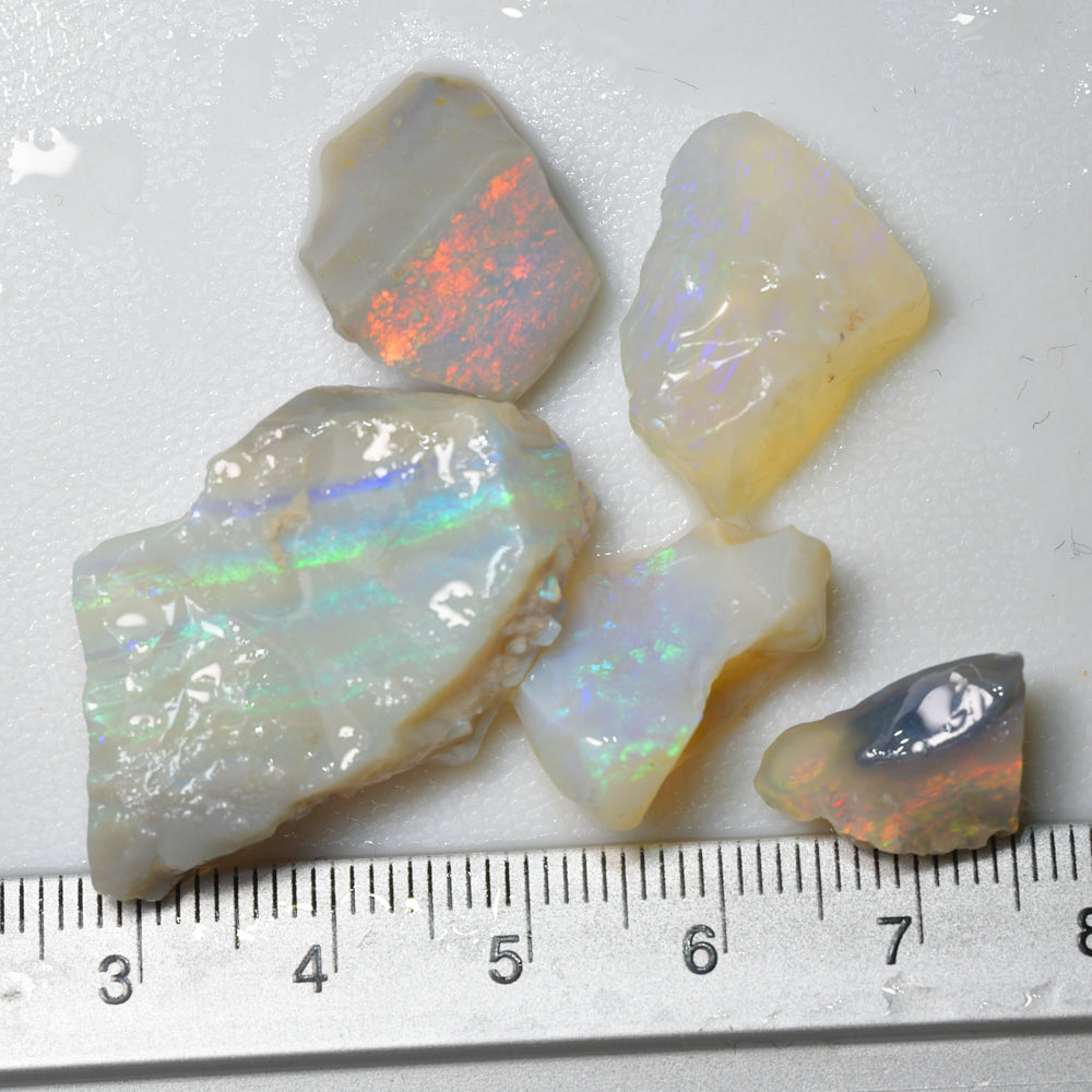 55.18 cts Lightning Ridge Rough Opal Parcel