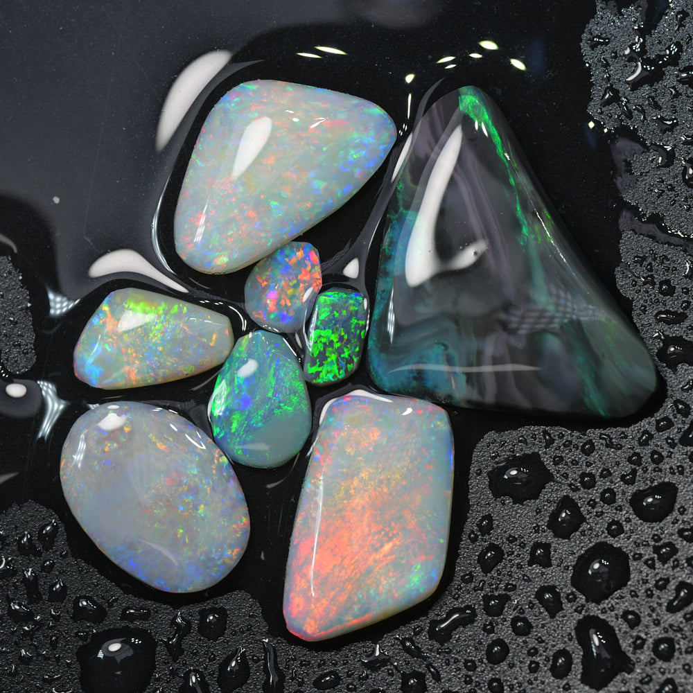 Rough Opal Parcel Lightning Ridge Rubs