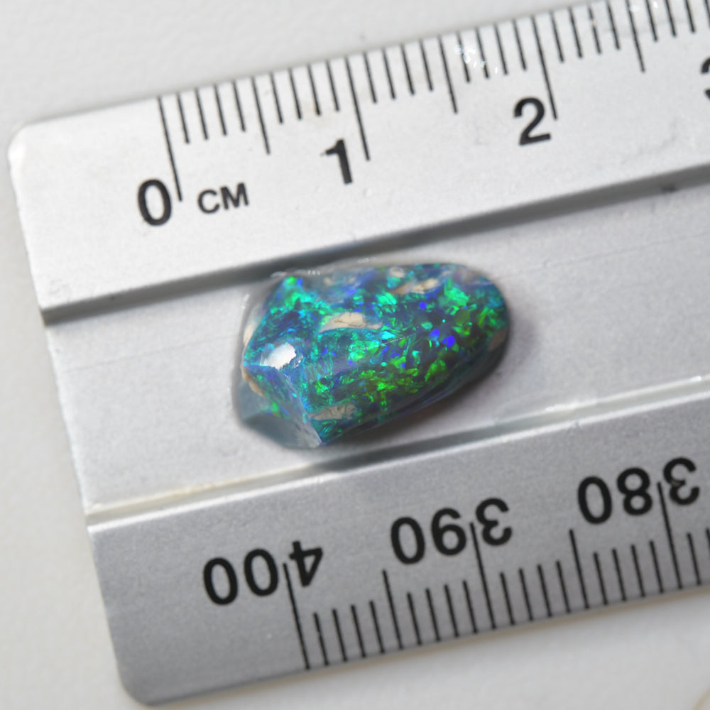 4.23 cts Rough Black Opal Lightning Ridge