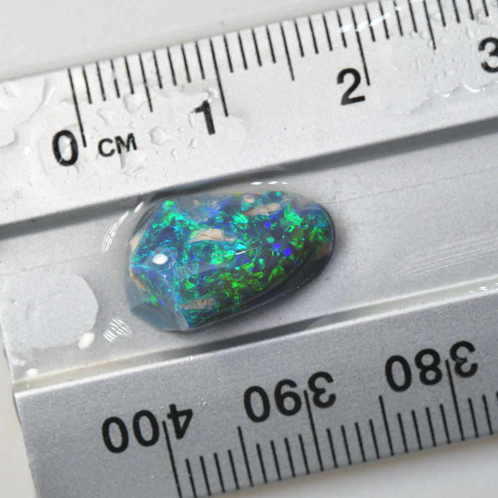 4.23 cts Rough Black Opal Lightning Ridge