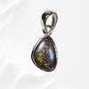 1.2 g  Boulder Opal with Silver Pendant : L 20.2 mm