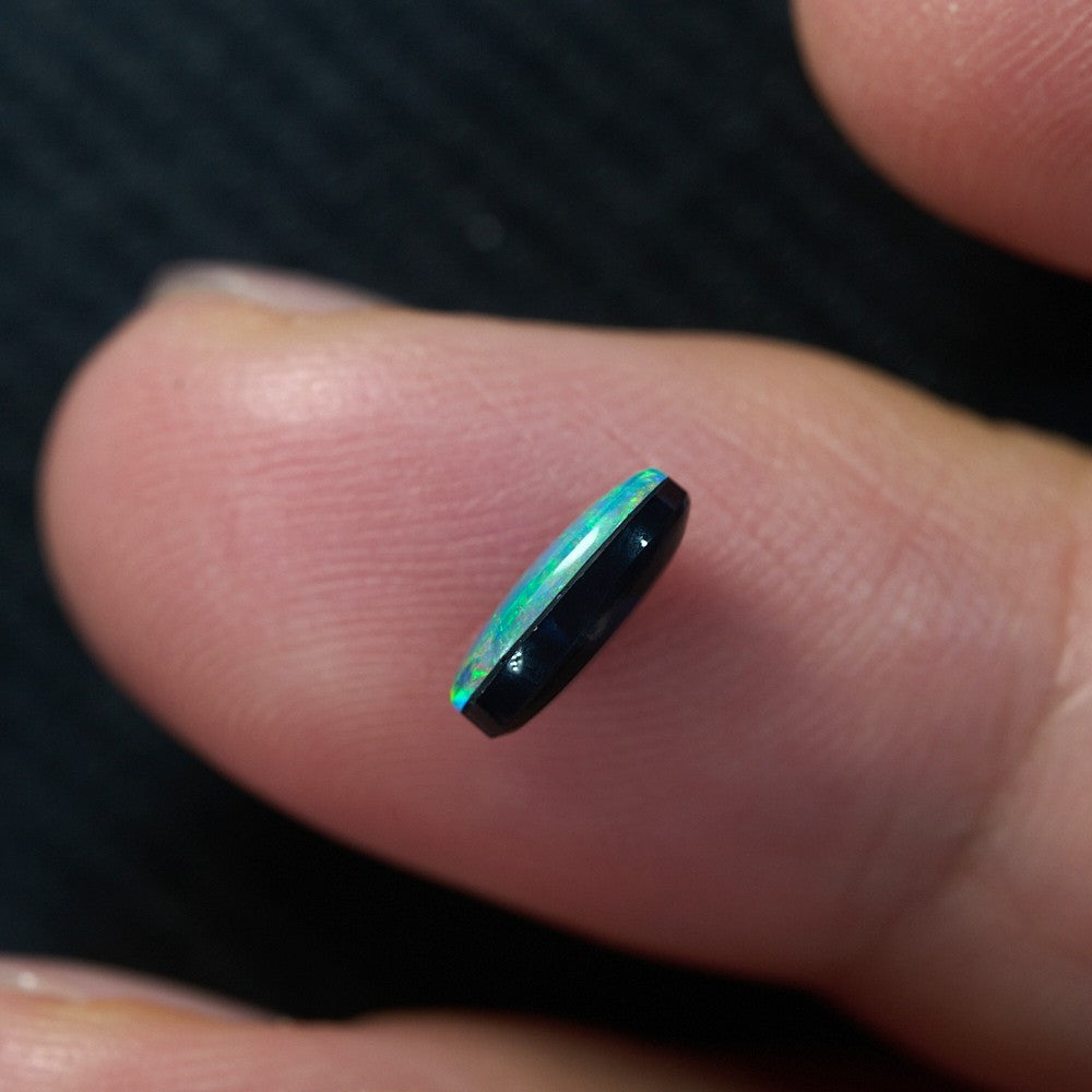 0.77 cts Doublet Opal Stone Lightning Ridge