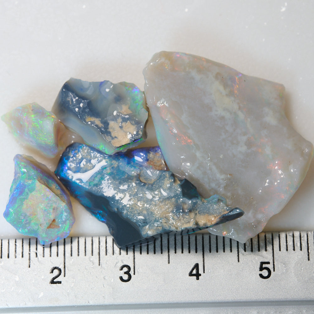 33.1 cts Rough Opal Parcel  Lightning Ridge -Mine Run