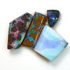 29.4 cts Boulder Opal Rough Parcel Rubs