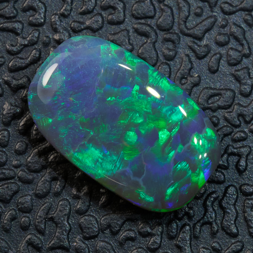 0.81 cts Black Opal cut, not set (Lightning Ridge)