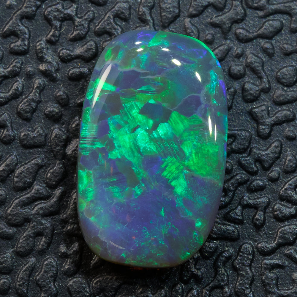 0.81 cts Black Opal cut, not set (Lightning Ridge)