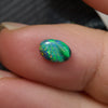 0.86 cts Black Opal Lightning Ridge Solid Cut Stone