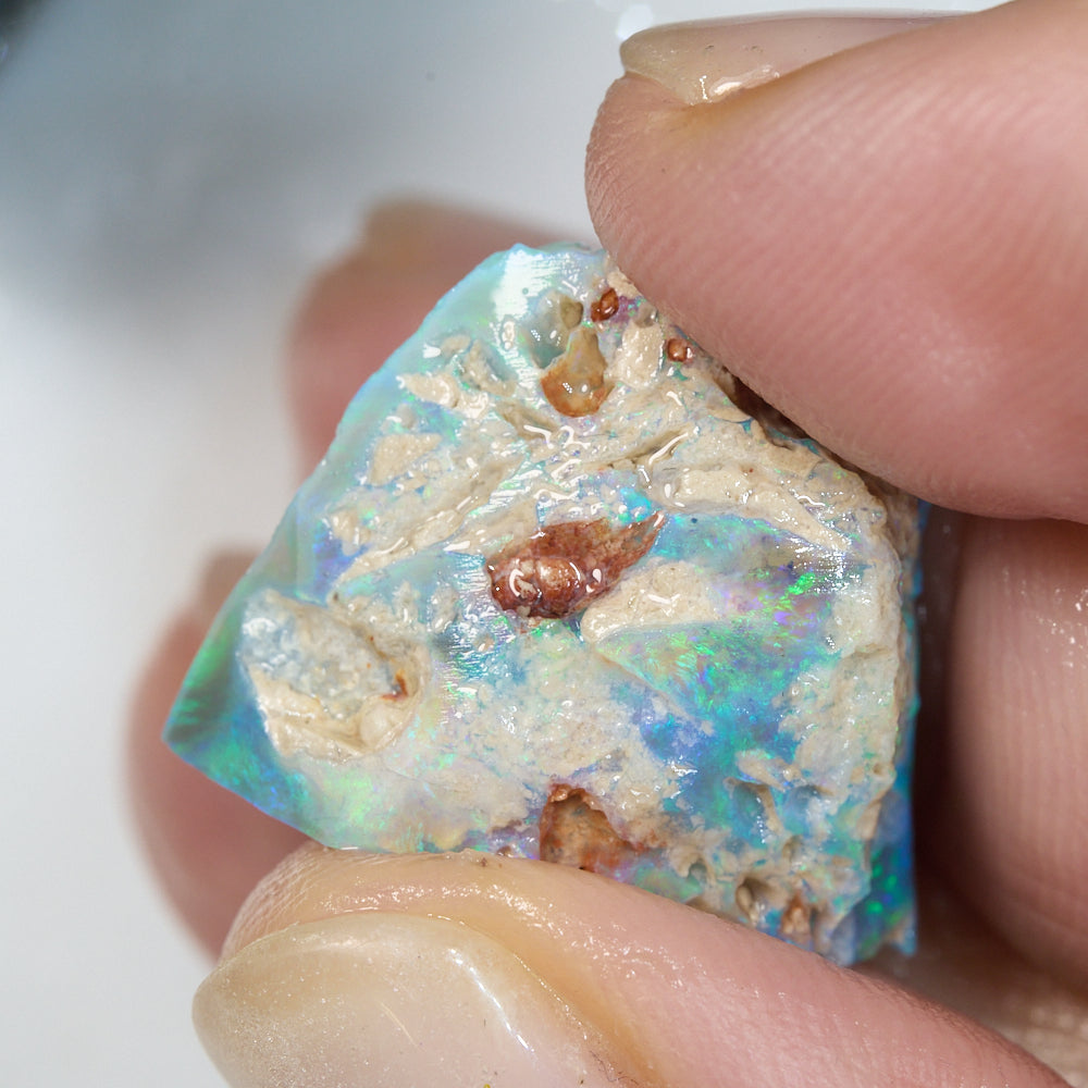 17.7 cts Australian Rough Opal Lightning Ridge