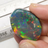 50.6 cts Black Rough Opal Lightning Ridge Rub