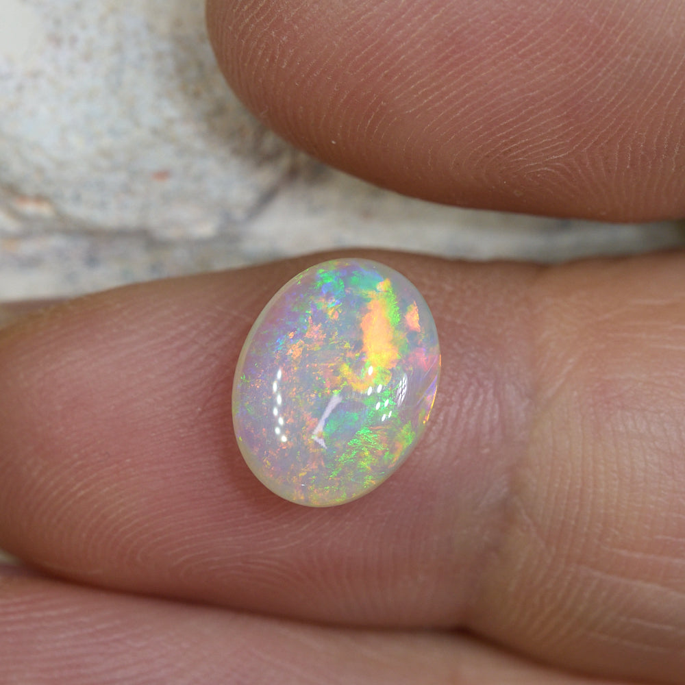 2.45 cts South Australian Opal Crystal Solid Stone