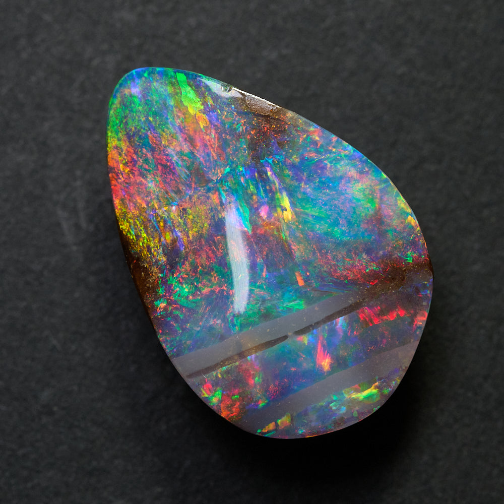 8.55 cts Boulder Opal Cut Stone