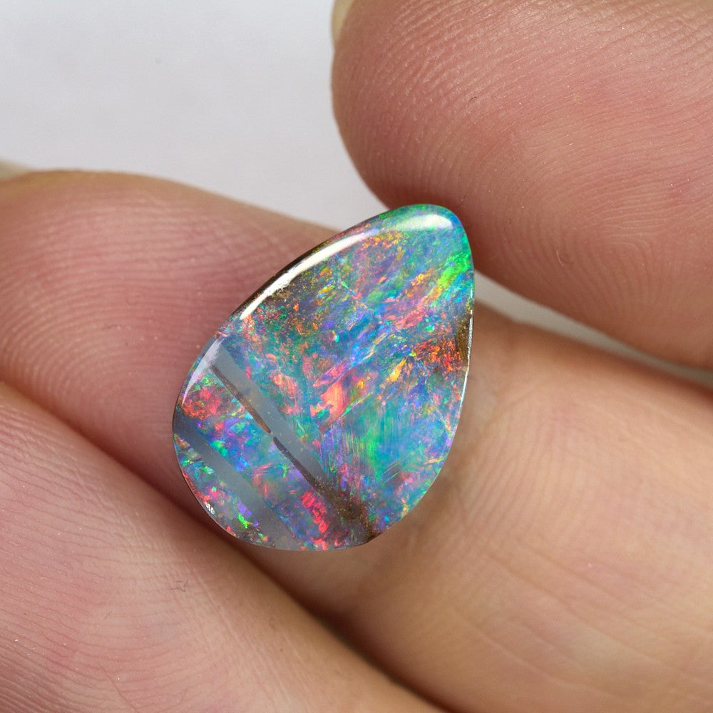 8.55 cts Boulder Opal Cut Stone