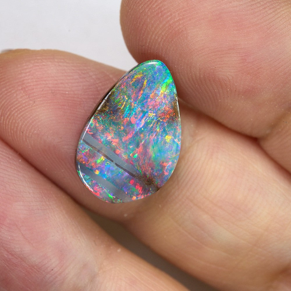 8.55 cts Boulder Opal Cut Stone