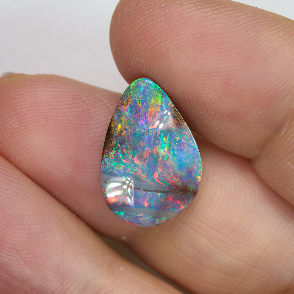 8.55 cts Boulder Opal Cut Stone