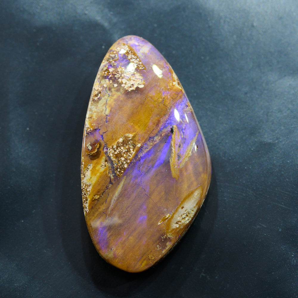 4.36 cts Boulder Opal Cut Stone