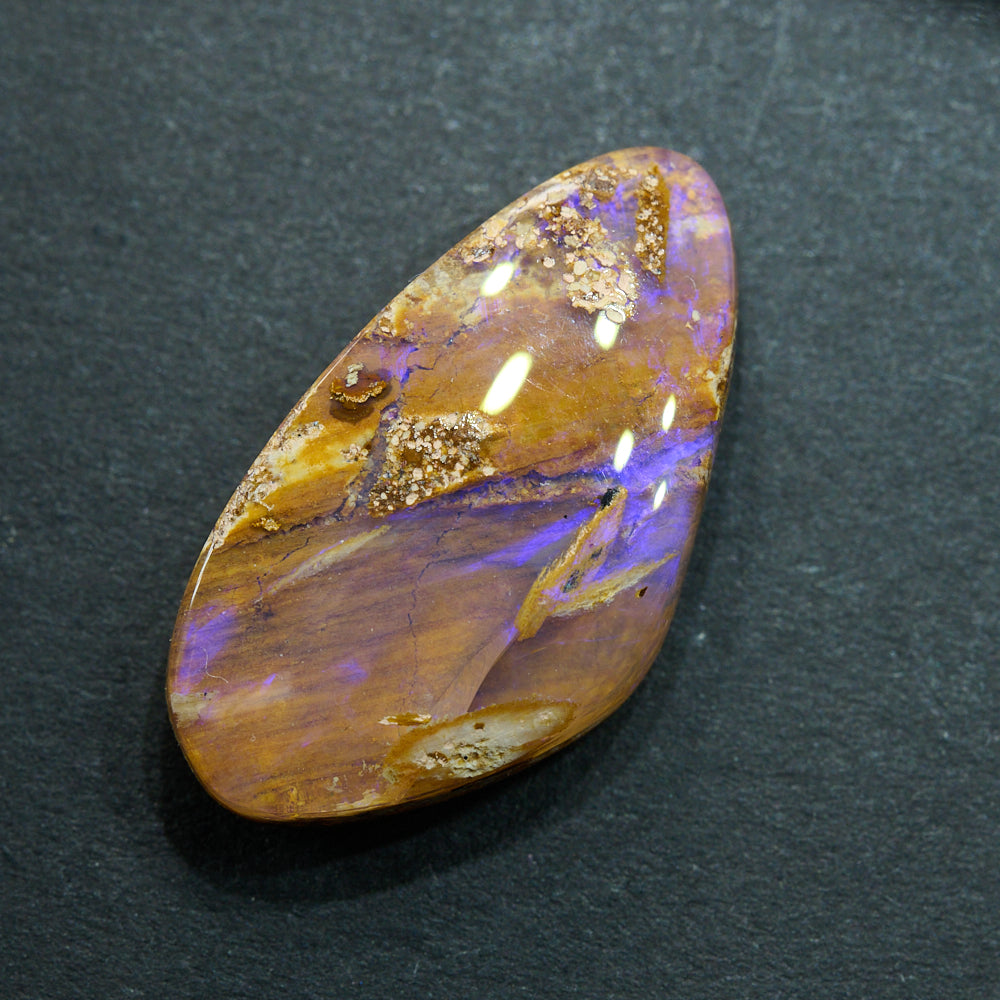 4.36 cts Boulder Opal Cut Stone