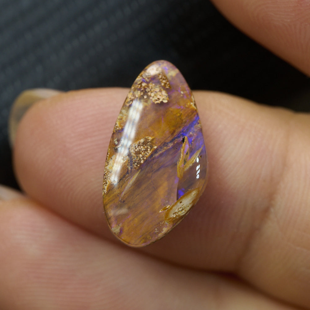 4.36 cts Boulder Opal Cut Stone