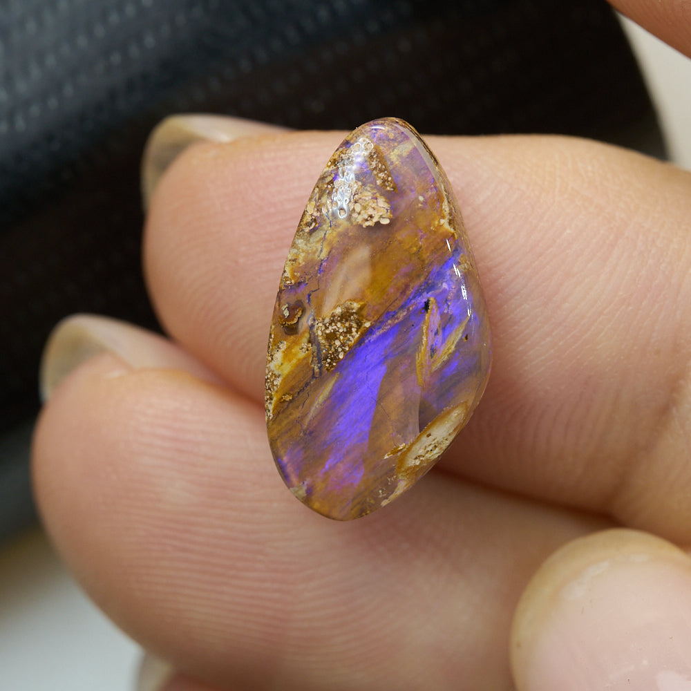 4.36 cts Boulder Opal Cut Stone