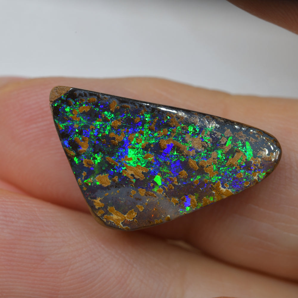 13.09 cts Boulder Opal Cut Stone