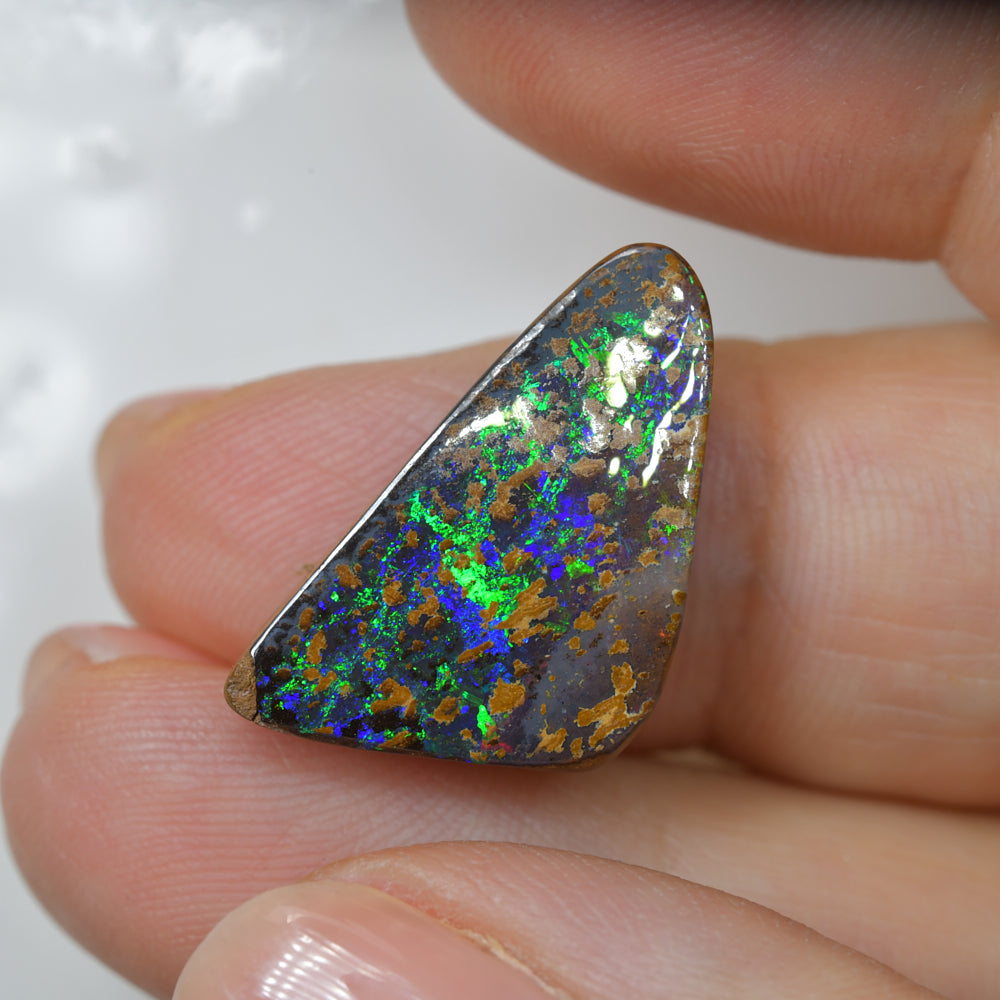 13.09 cts Boulder Opal Cut Stone