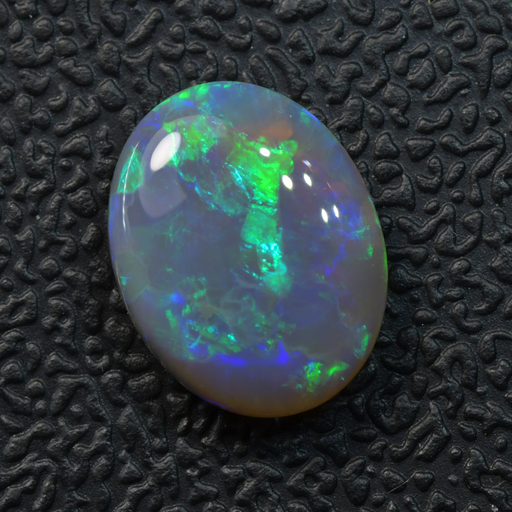 2.25 cts Dark Opal cut, not set (Lightning Ridge)
